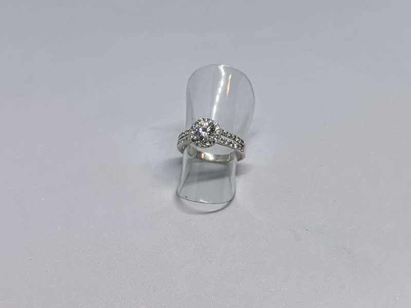 Dazzling Silver Ring