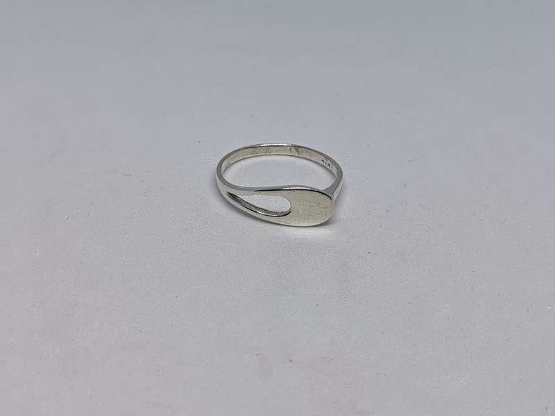 Unique Silver Statement Ring
