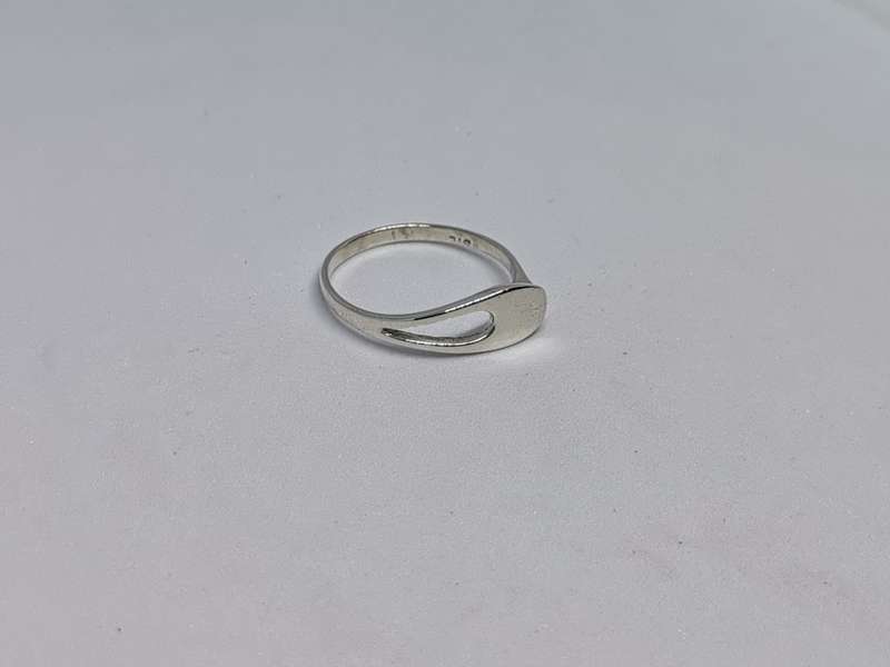 Unique Silver Statement Ring