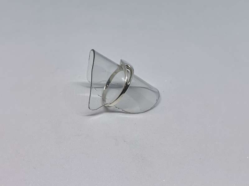 Unique Silver Statement Ring