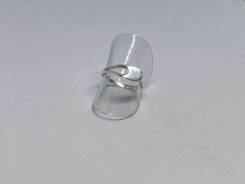 Unique Silver Statement Ring