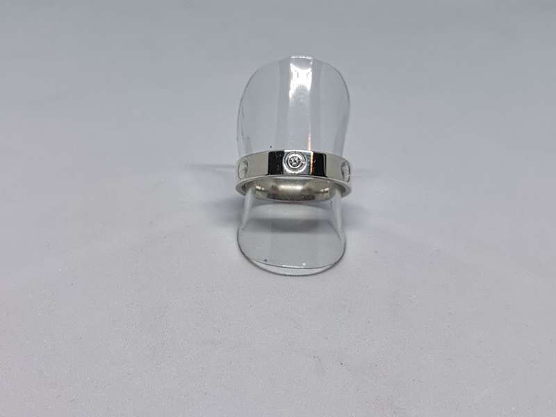 Silver Love Ring