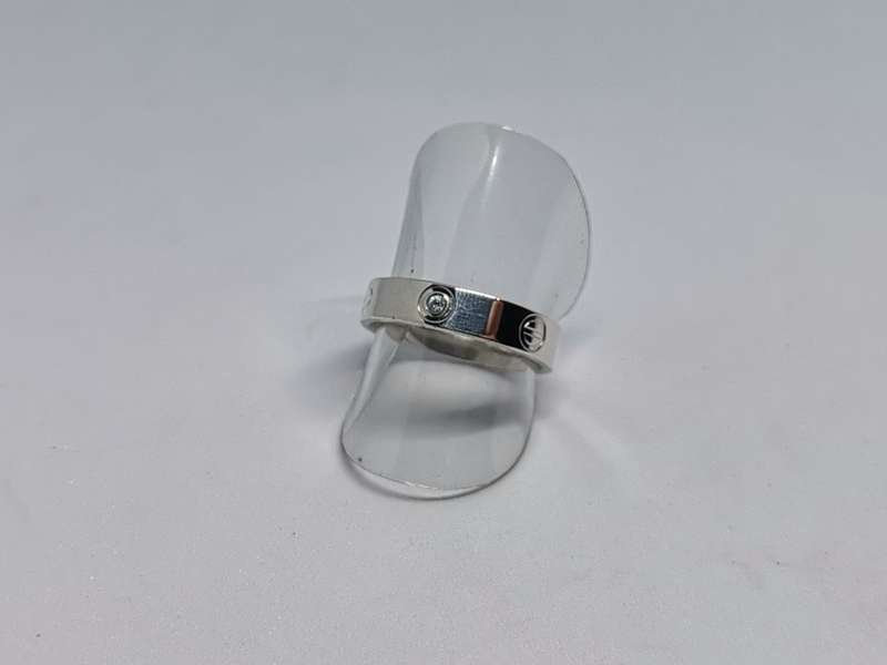 Silver Love Ring