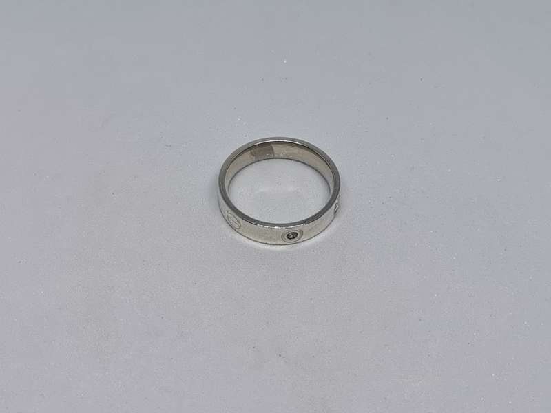 Silver Love Ring