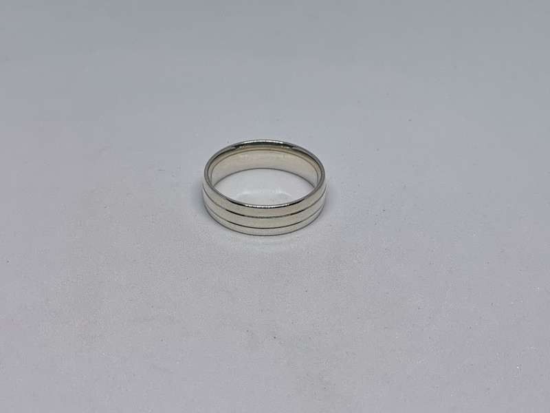 Silver Comfort Fit Ring