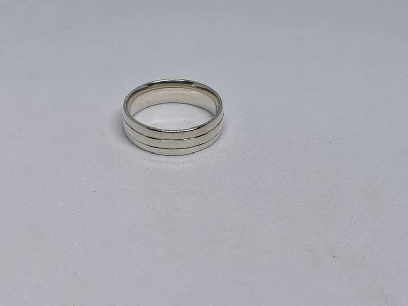 Silver Comfort Fit Ring