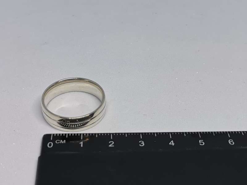 Silver Comfort Fit Ring