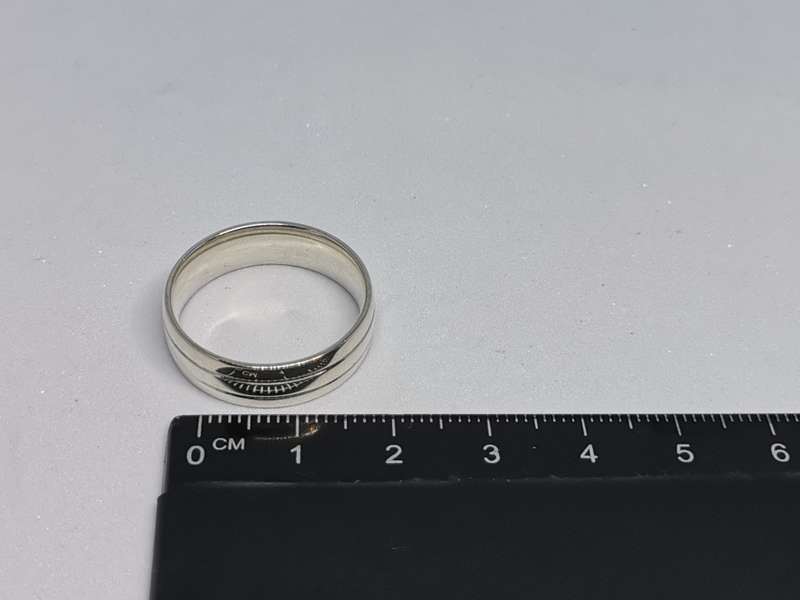 Silver Comfort Fit Ring