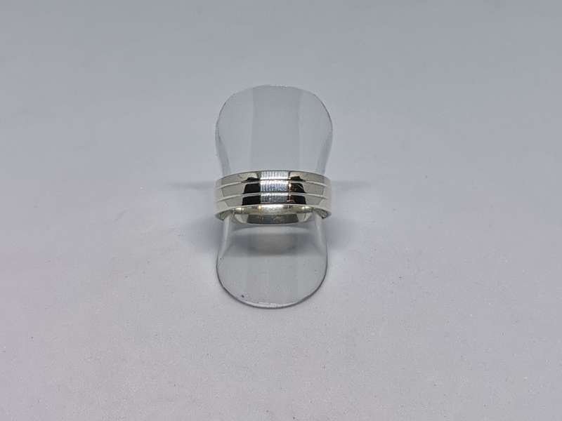 Silver Comfort Fit Ring