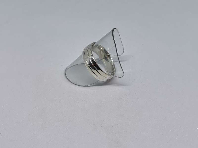 Silver Comfort Fit Ring