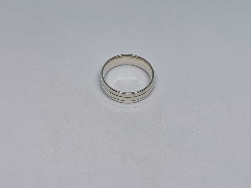 Silver Comfort Fit Ring
