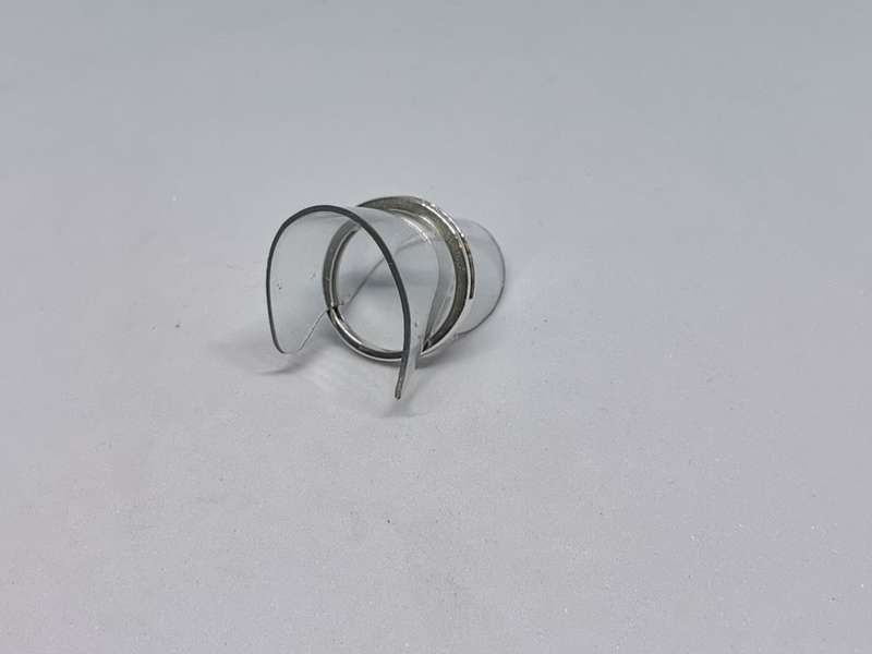 Silver Half Eternity Ring