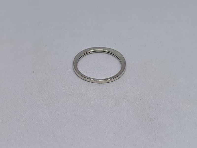 *R1 Auction* Silver Half Eternity Ring