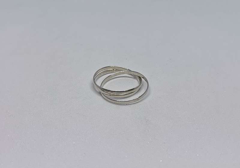 *R1 Auction* Silver Russian Wedding Band