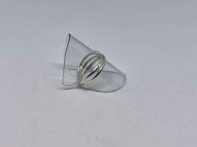 *R1 Auction* Silver Russian Wedding Band