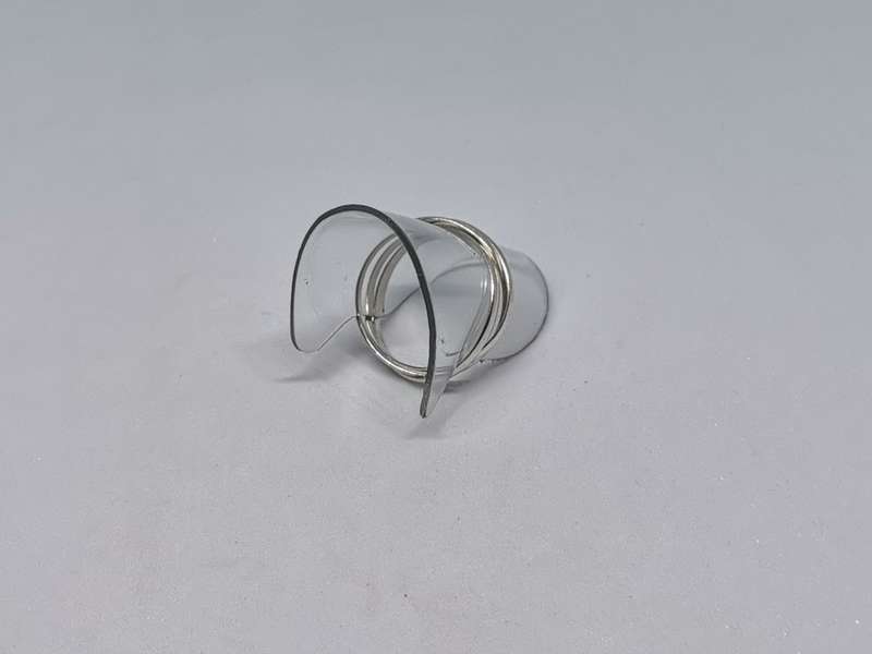 *R1 Auction* Silver Russian Wedding Band