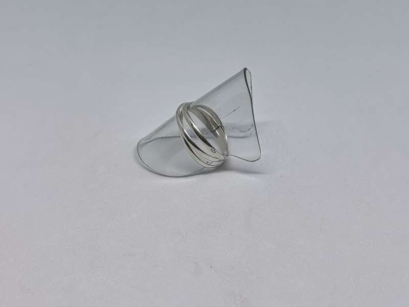 *R1 Auction* Silver Russian Wedding Band