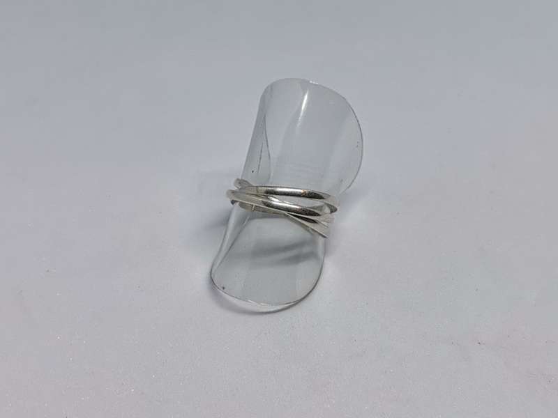 *R1 Auction* Silver Russian Wedding Band
