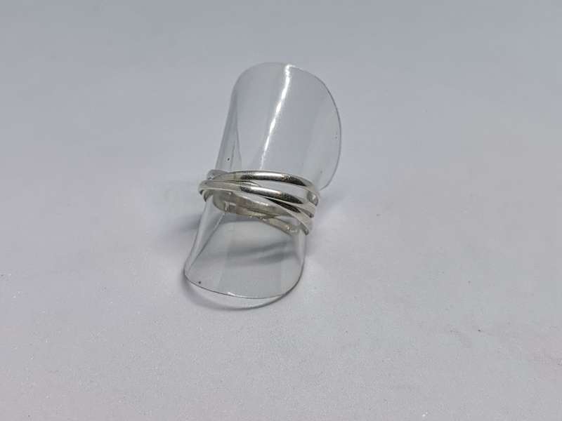 *R1 Auction* Silver Russian Wedding Band