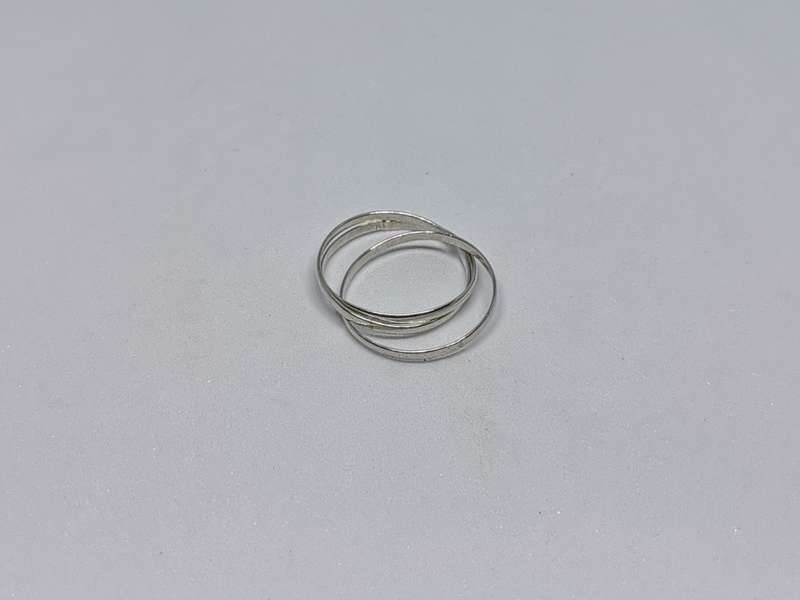 *R1 Auction* Silver Russian Wedding Band