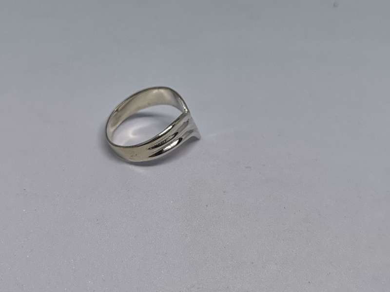 Silver Wishbone Ring