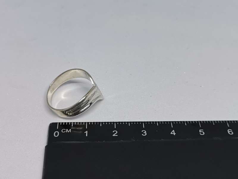 Silver Wishbone Ring