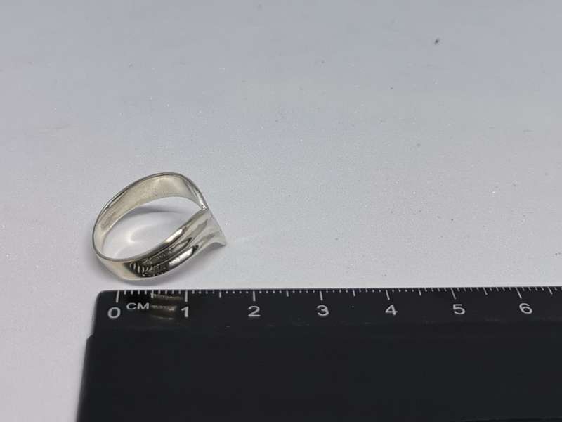 Silver Wishbone Ring