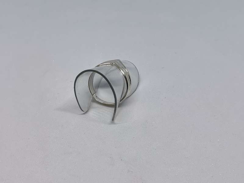 Silver Wishbone Ring