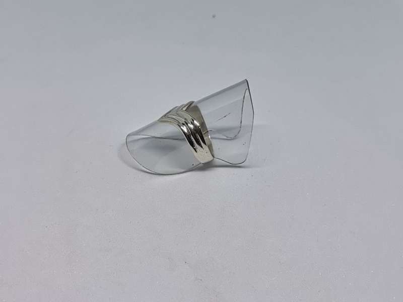 Silver Wishbone Ring