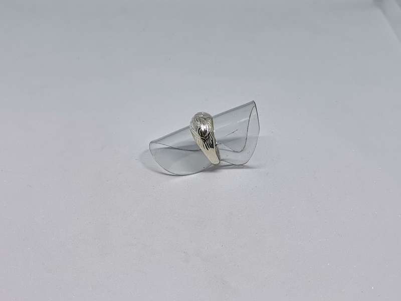 *R1 Auction* Detailed Silver Dome Ring