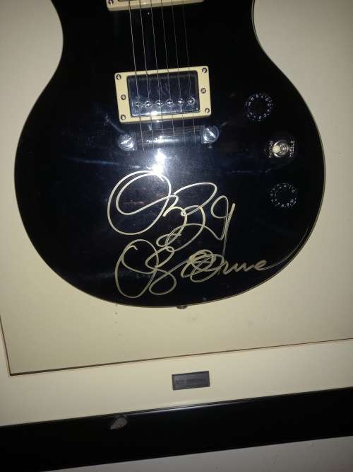Ozzy Osbourne Signed Guitar