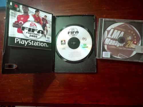 Old PS1 console with cables and 2 games(not tested)