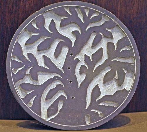 INCENSE HOLDERS & BURNERS - STONE INCENSE BURNER PLATE TREE OF LIFE