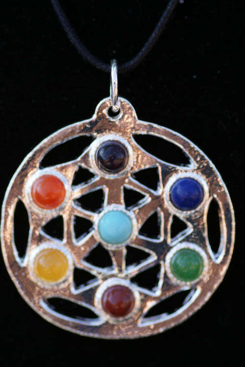 PENDANT \ NECKLACES - CHAKRA WHEEL