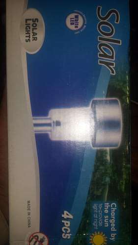 Solar garden lights