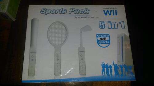 Wii sports pack accessories