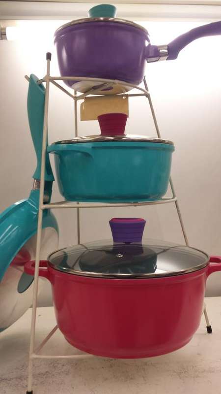 WORTH R4000 Cast Aluminum NON STICK Cookware set