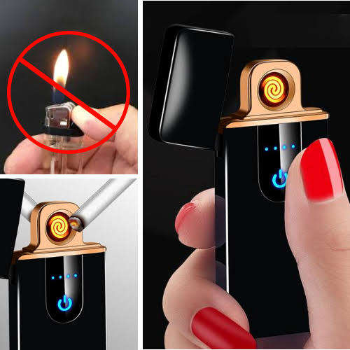 Electronic USB Rechargeble Cigarette Smart Lighter ( BUY ONCE, CHARGE & USE FOREVER)
