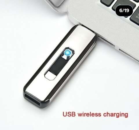USB Lighter Rechargeable Flameless No Gas Cigarette Electronic Lighter (PLEASE READ DESCRIPTION)