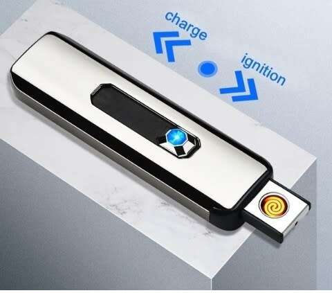 USB Lighter Rechargeable Flameless No Gas Cigarette Electronic Lighter (PLEASE READ DESCRIPTION)