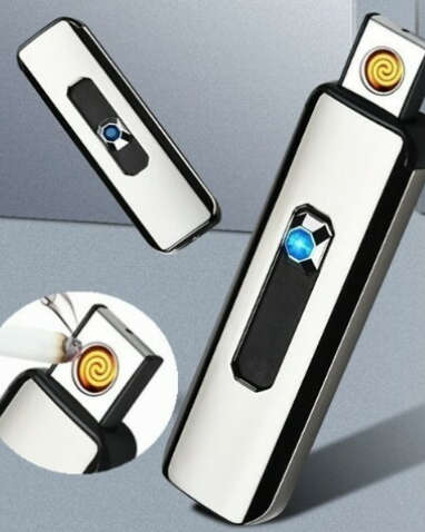 USB Lighter Rechargeable Flameless No Gas Cigarette Electronic Lighter (PLEASE READ DESCRIPTION)