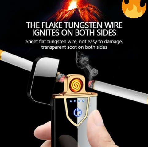 Smart Electronic USB Rechargeable Lighter BUY ONCE, CHARGE and USE FOREVER (PLEASE READ DESCRIPTION)