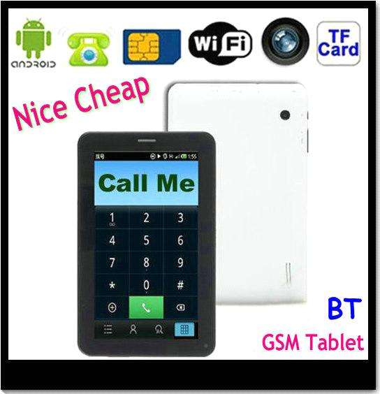 7.1"(white) CALLING Tablet Android 4.0 OS 4GB 3G WIFI DUAL CAMERA BLUETOOTH WHATSAPP BBM GPS etc