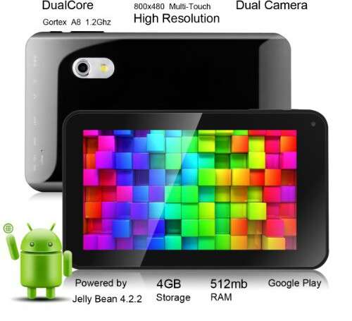 NEW 7" Tablet 4.2 Android 4GB 3G DUAL CAMERA WIFI GPS BLUETOOTH FACEBOOK WHATSAPP BBM TWITTERetc
