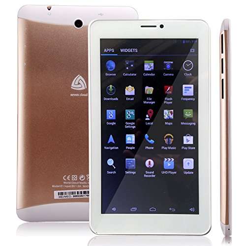 New CALLING 7" TABLET DUAL SIM slot Android 4.0 Dual Camera Bluetooth WiFi 3G Whatsapp GPS