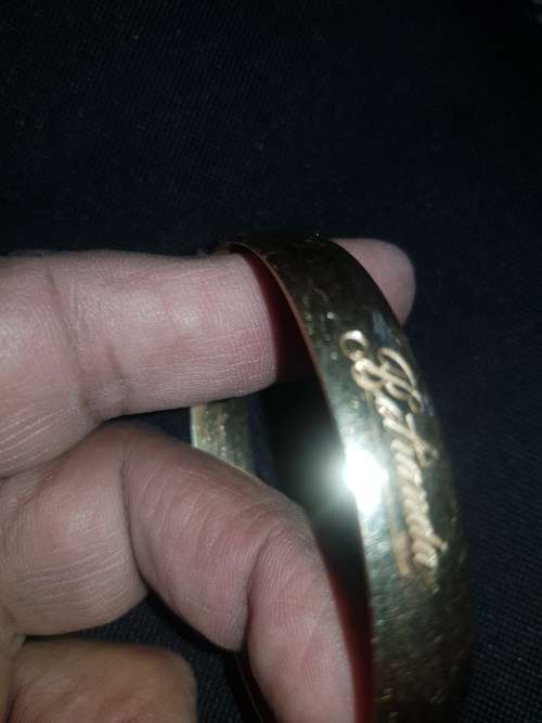 51/4 9 CARAT METAL CORE BRACELET