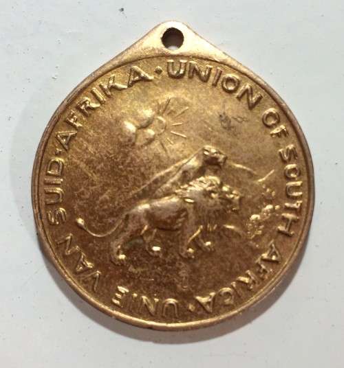 1937 Union of South Africa Coronation Medallion