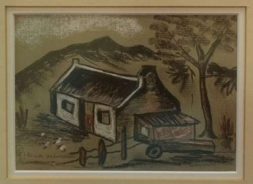 Cottages - a pair of Bryan Wolmarans originals