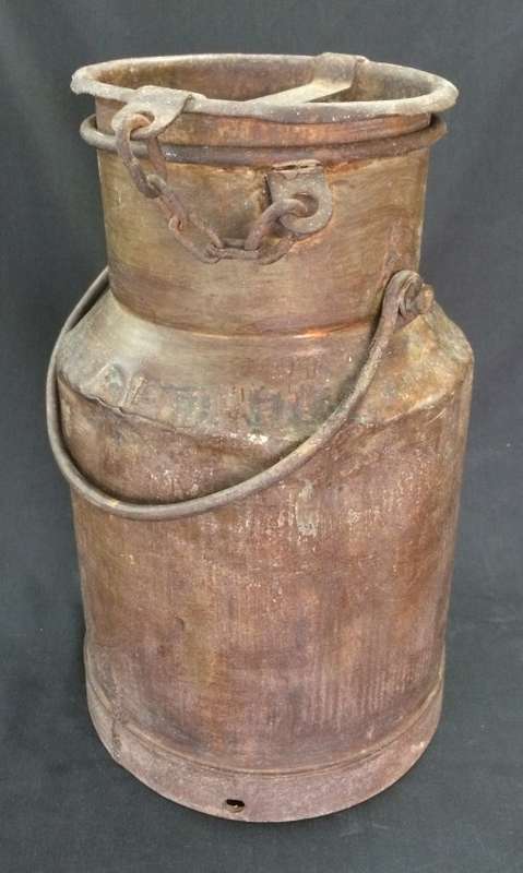 Large Rustic Milk Can