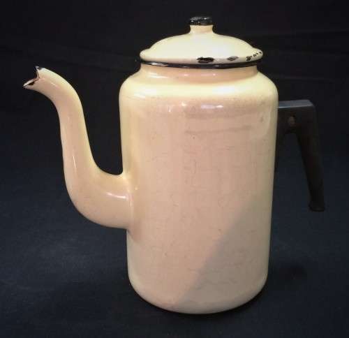 Vintage Enamel Teapot